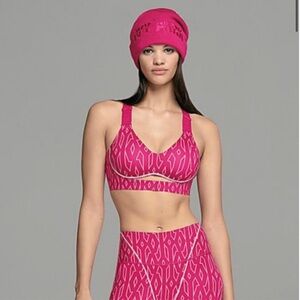 Adidas IVY PARK Fuchsia Geometric Sports Set